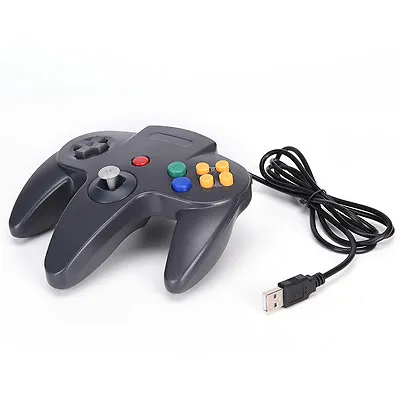 Wired USB Controller For N64 Joystick Game Gamepad Joypad For N64>(u • $13.36